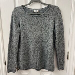 Old Navy gray marl crewneck sweater